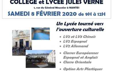 PORTES OUVERTES AU COLLEGE-LYCEE JULES VERNE