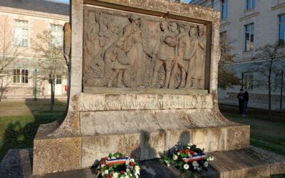 LA COMMEMORATION DU 11 NOVEMBRE 1918 AU LYCEE CLEMENCEAU DE NANTES, le 10 NOVEMBRE 2022 à 16h15